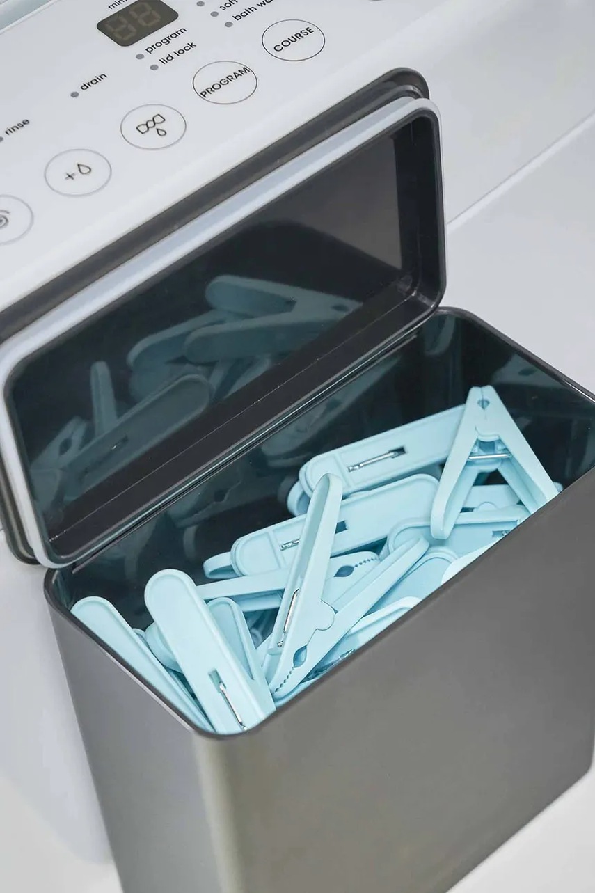 Yamazaki δοχείο για αποθήκευση από πλαστικό 17 x 9,5 x 17 cm φωτογραφία