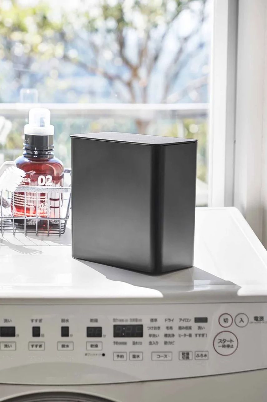 Yamazaki δοχείο για αποθήκευση από πλαστικό 17 x 9,5 x 17 cm φωτογραφία