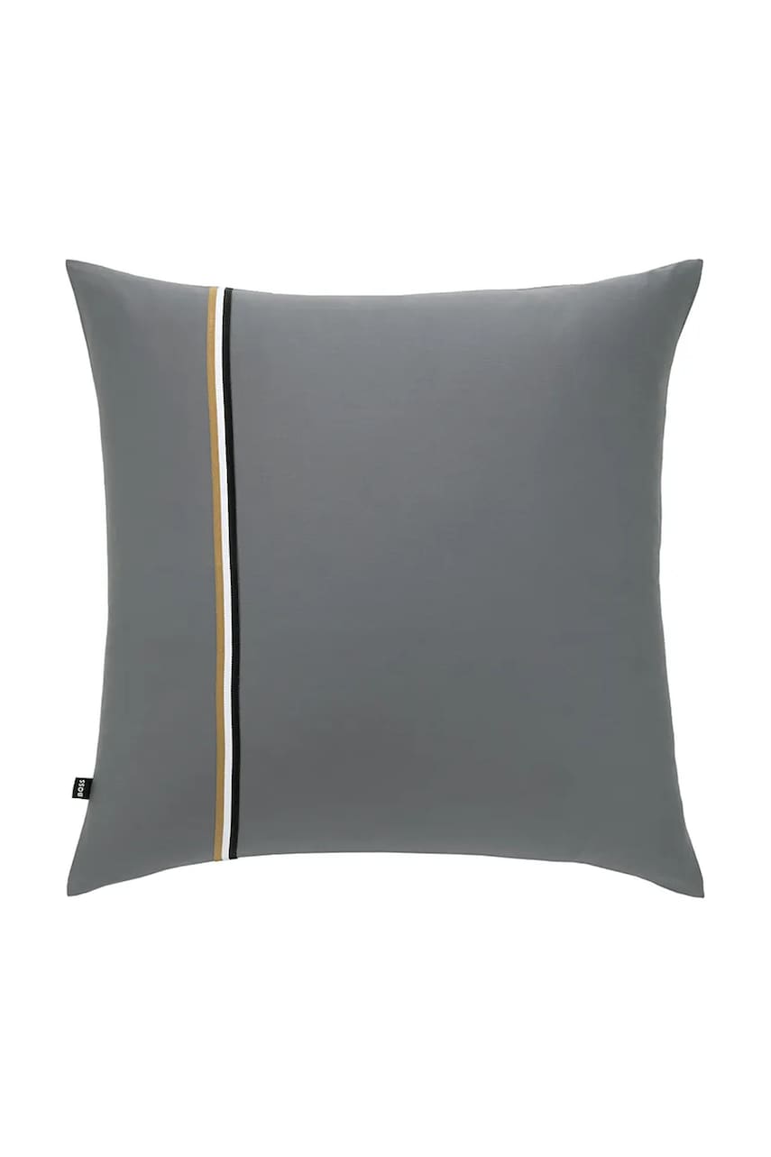 BOSS față de pernă din bumbac BLINEA Magnet 65 x 65 cm culoarea gri
