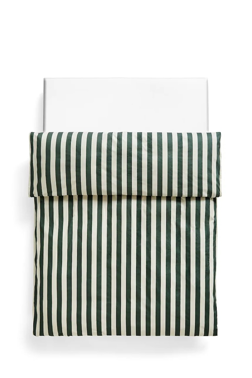 HAY husă pilotă de bumbac Été 160 x 210 cm culoarea verde