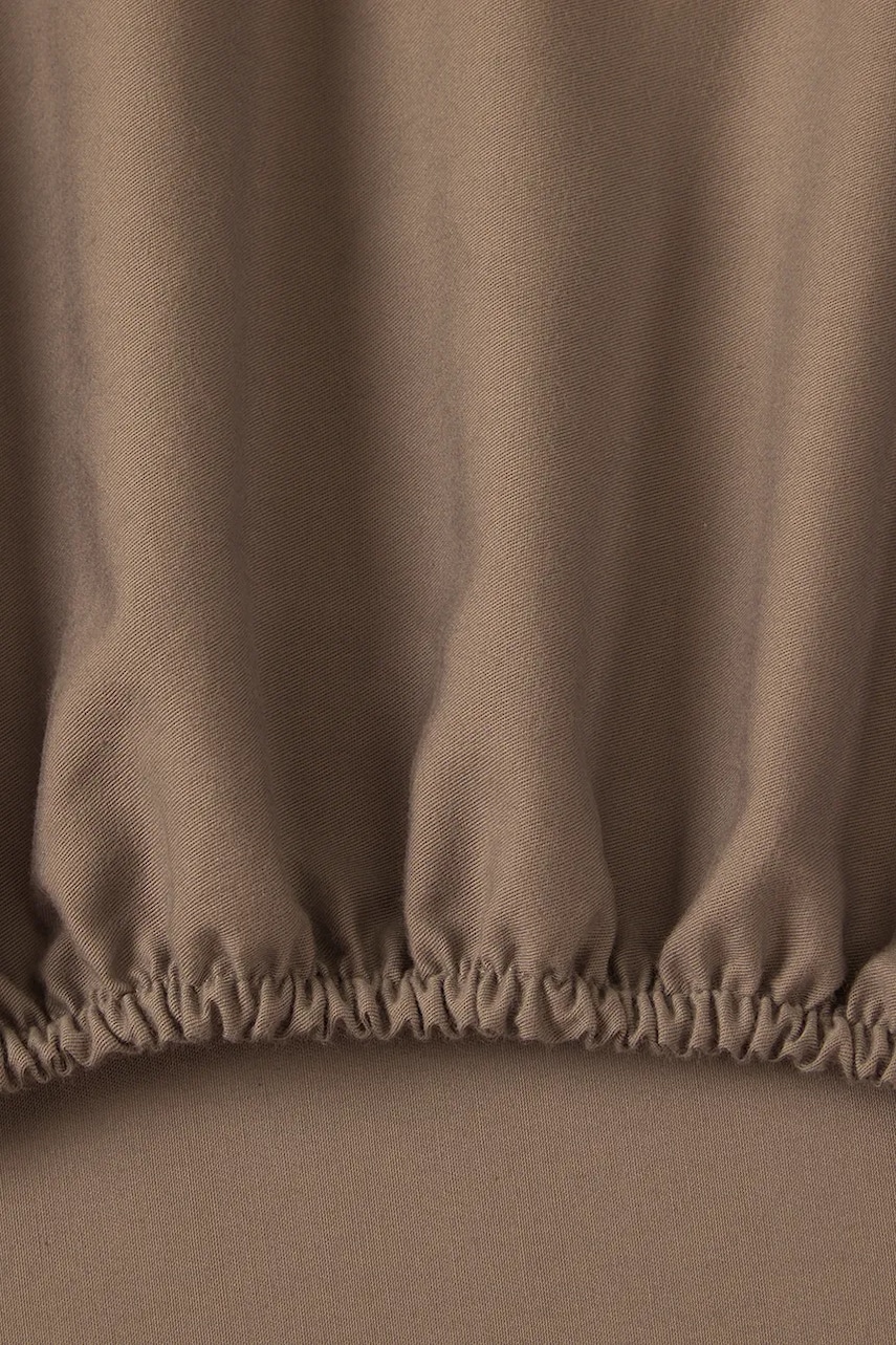 Bavlněné prostěradlo s gumou BOSS BEBOSS Camel 160 x 200 cm