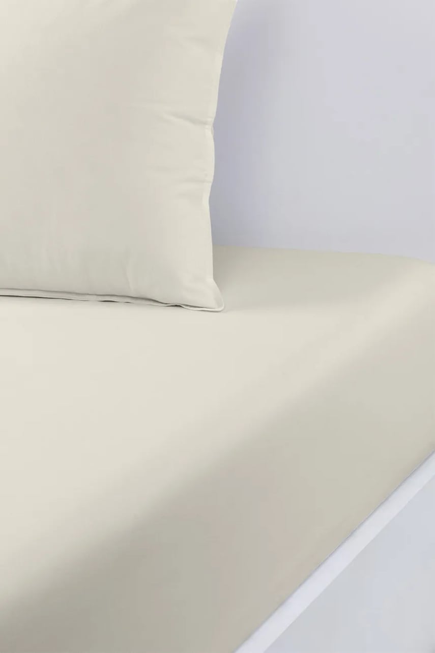 BOSS cearșaf cu fermoar din bumbac BEBOSS Moon 140 x 200 cm culoarea bej