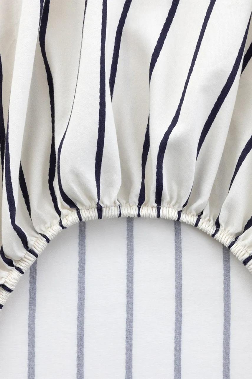 Хлопковая простыня с резинкой Lacoste L BOLD 140 x 200 cm