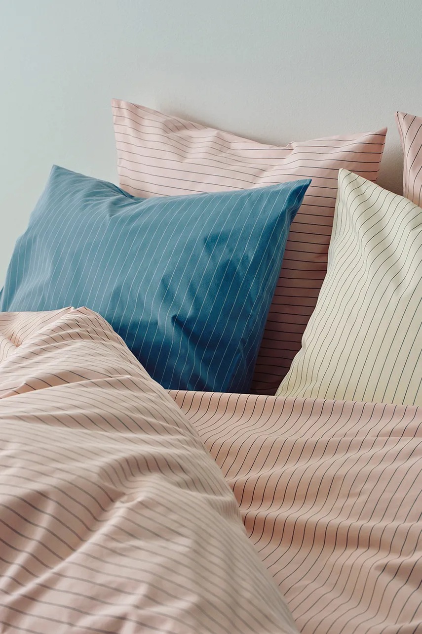 Βαμβακερή μαξιλαροθήκη HAY Fineline 60 x 50 cm φωτογραφία