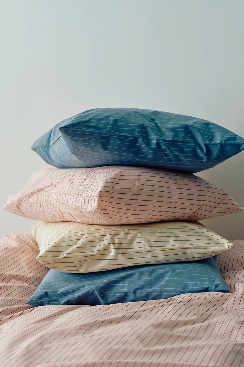 Βαμβακερή μαξιλαροθήκη HAY Fineline 60 x 50 cm φωτογραφία