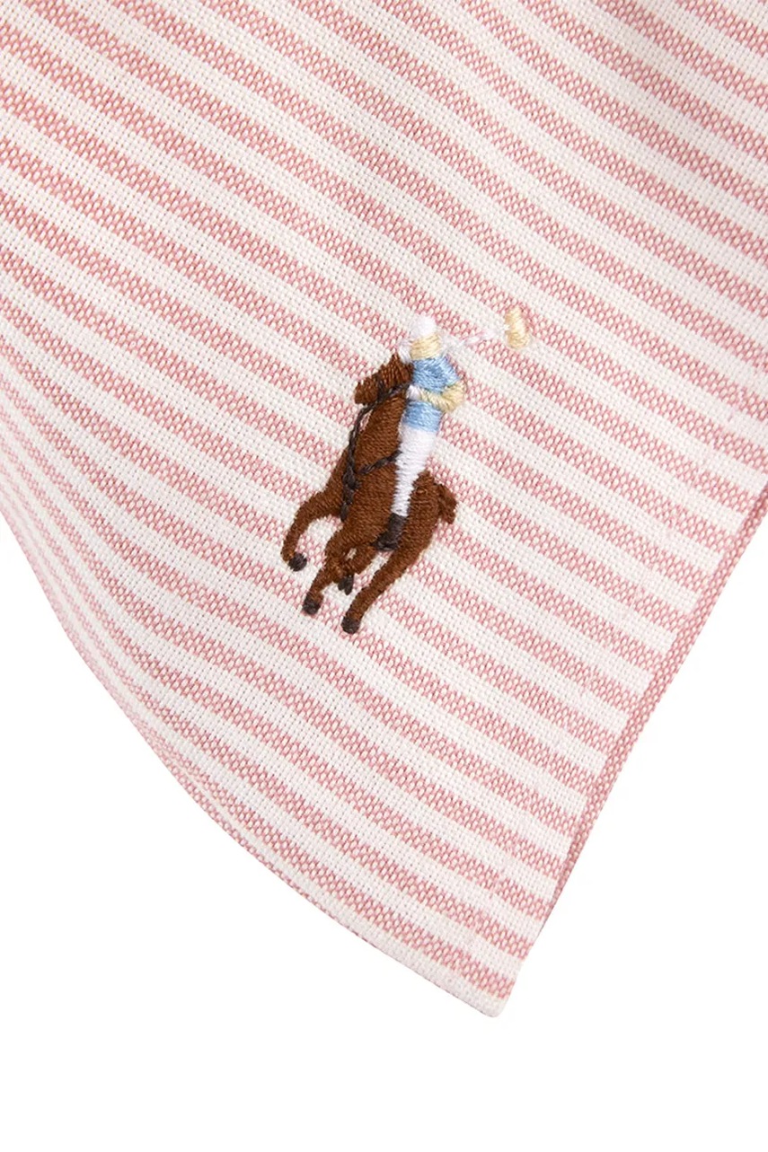 Βαμβακερή μαξιλαροθήκη Ralph Lauren RLOXFORD Rosette 50 x 75 cm χρώμα: ροζ φωτογραφία