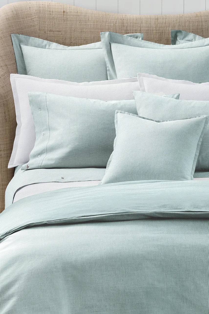 Βαμβακερή μαξιλαροθήκη Ralph Lauren OXFORD Evergreen 50 x 75 cm φωτογραφία