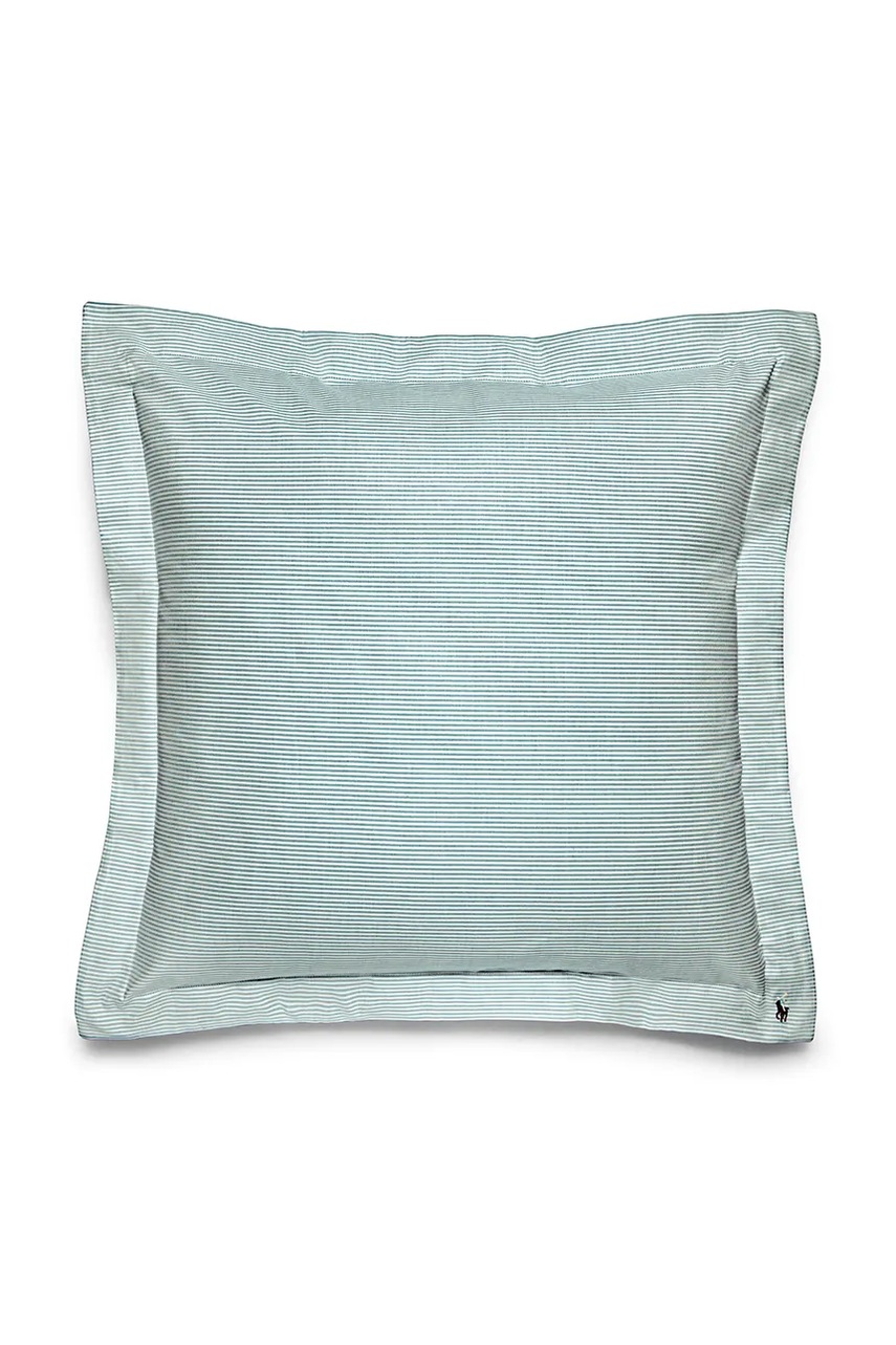 Levně Bavlněný povlak na polštář Ralph Lauren OXFORD Evergreen 65 x 65 cm zelená barva