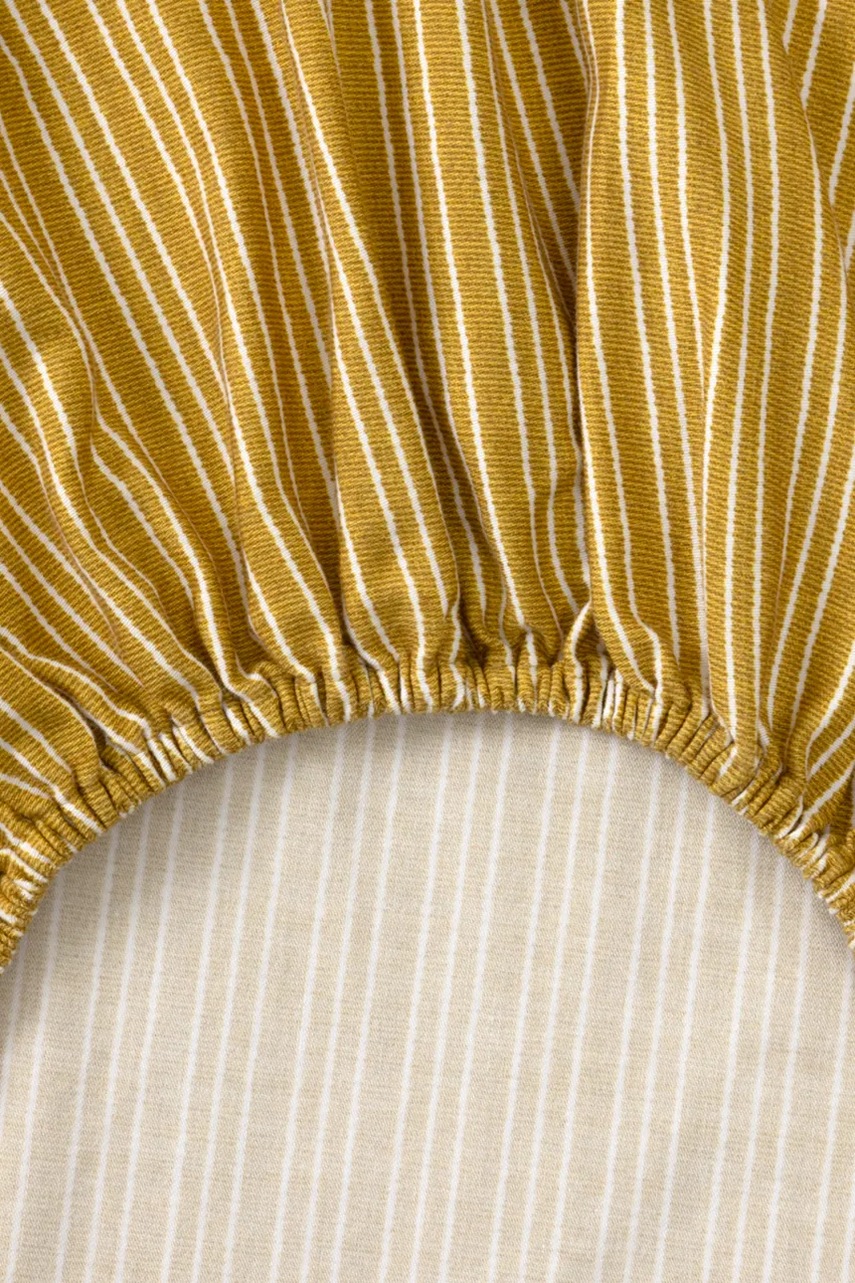 Bavlněné prostěradlo s gumou Olivier Desforges GIRANDOL 140 x 200 cm