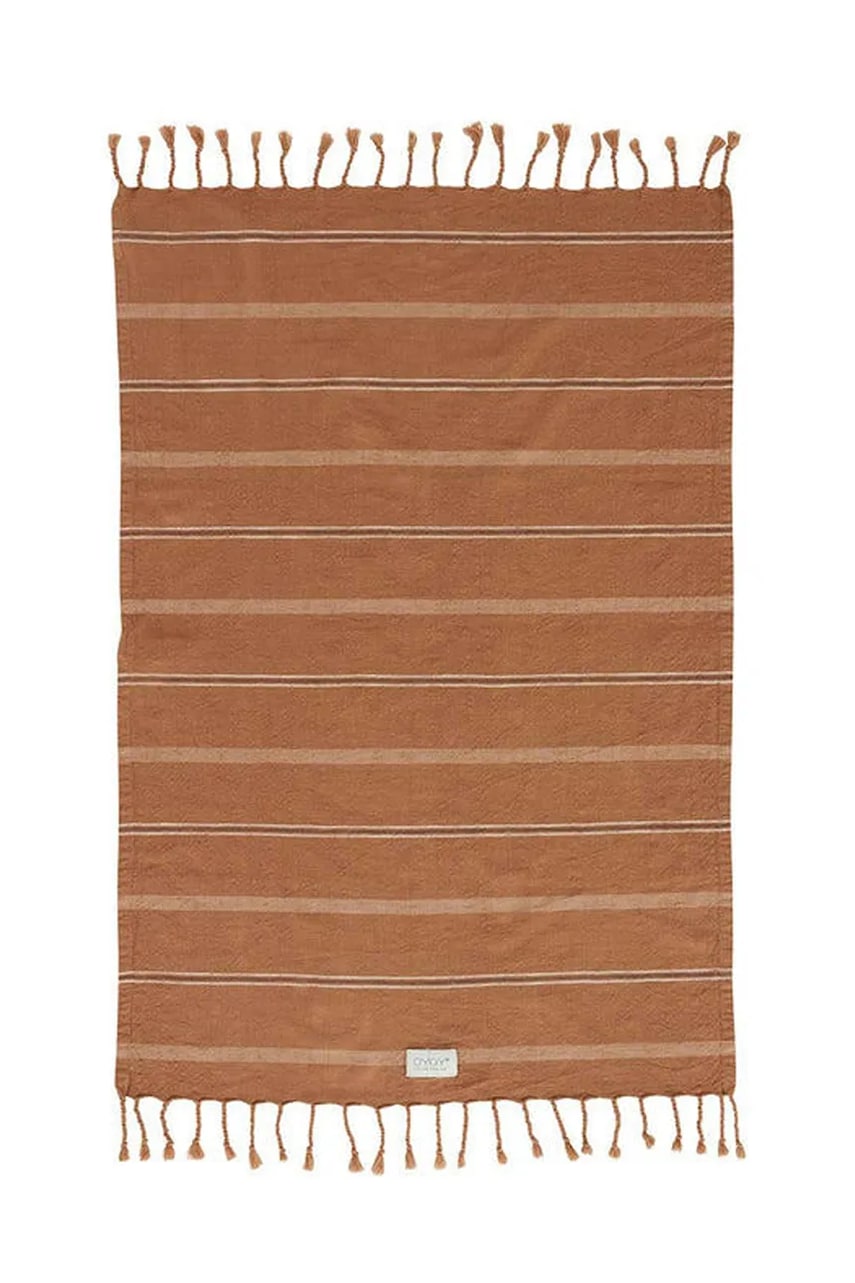 OYOY prosop din bumbac 100 x 67 cm culoarea maro
