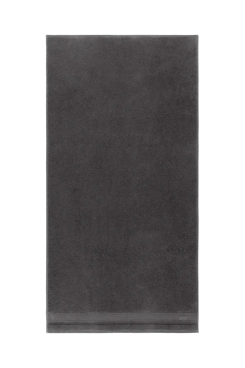 Kenzo prosop din bumbac K Weave Gris 70 x 140 cm culoarea gri