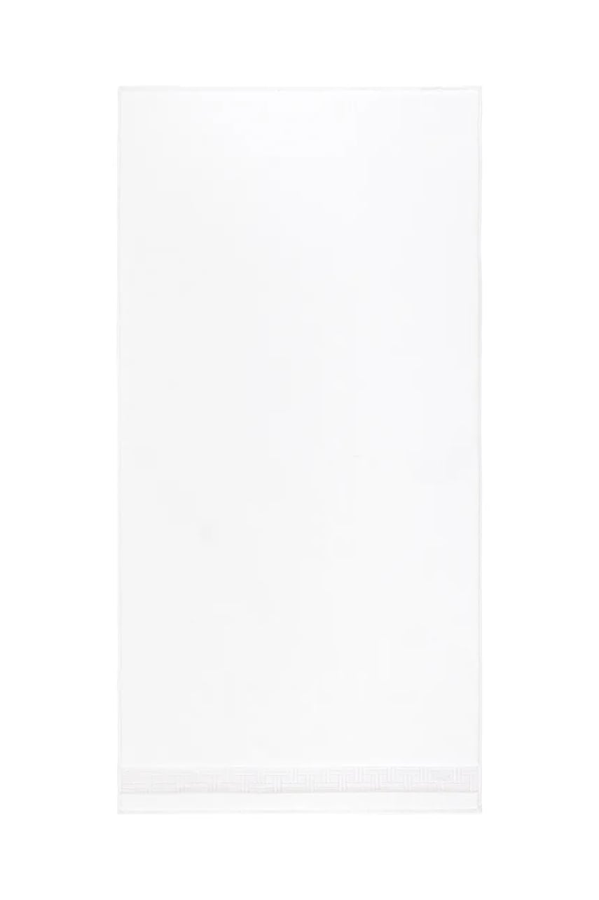 Levně Bavlněný ručník Kenzo K Weave White 92 x 150 cm bílá barva