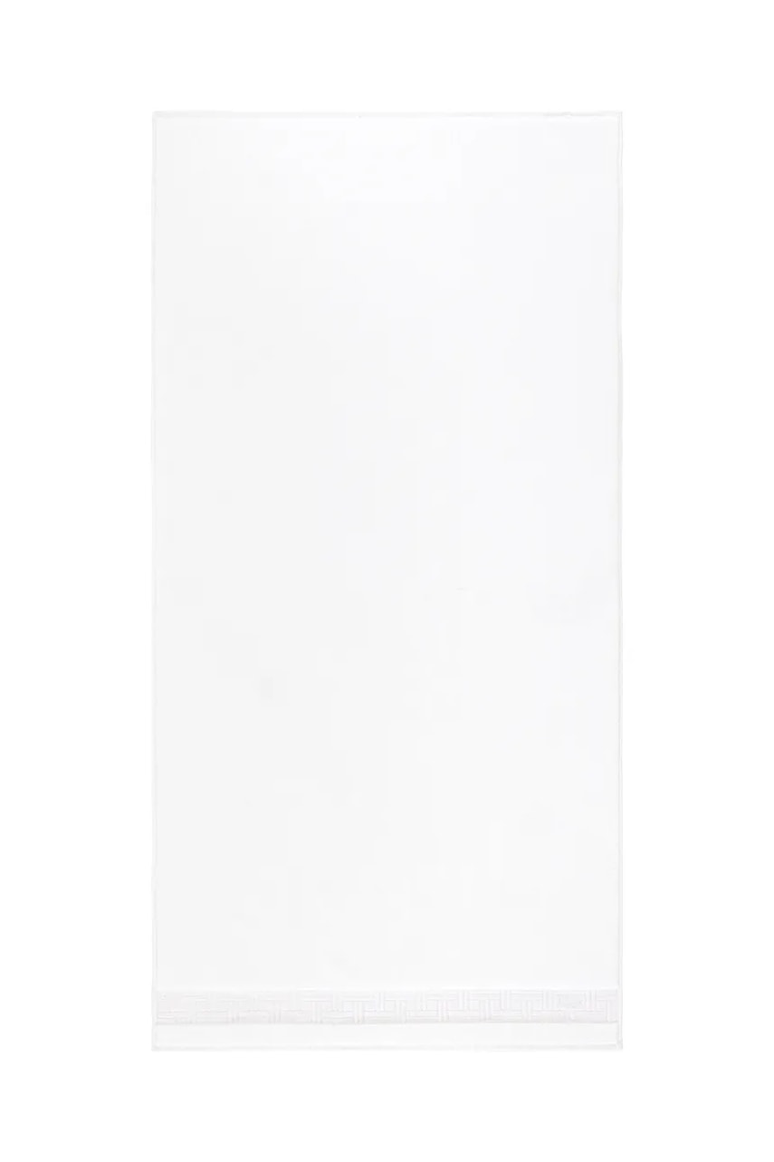 Kenzo prosop din bumbac K Weave White 92 x 150 cm culoarea alb