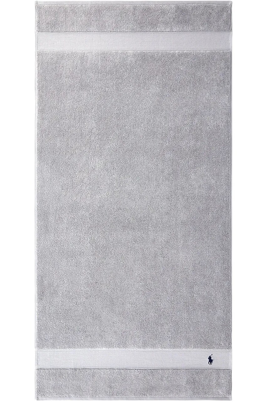 Levně Bavlněný ručník Ralph Lauren Polo Player Andover Heather 70 x 140 cm šedá barva