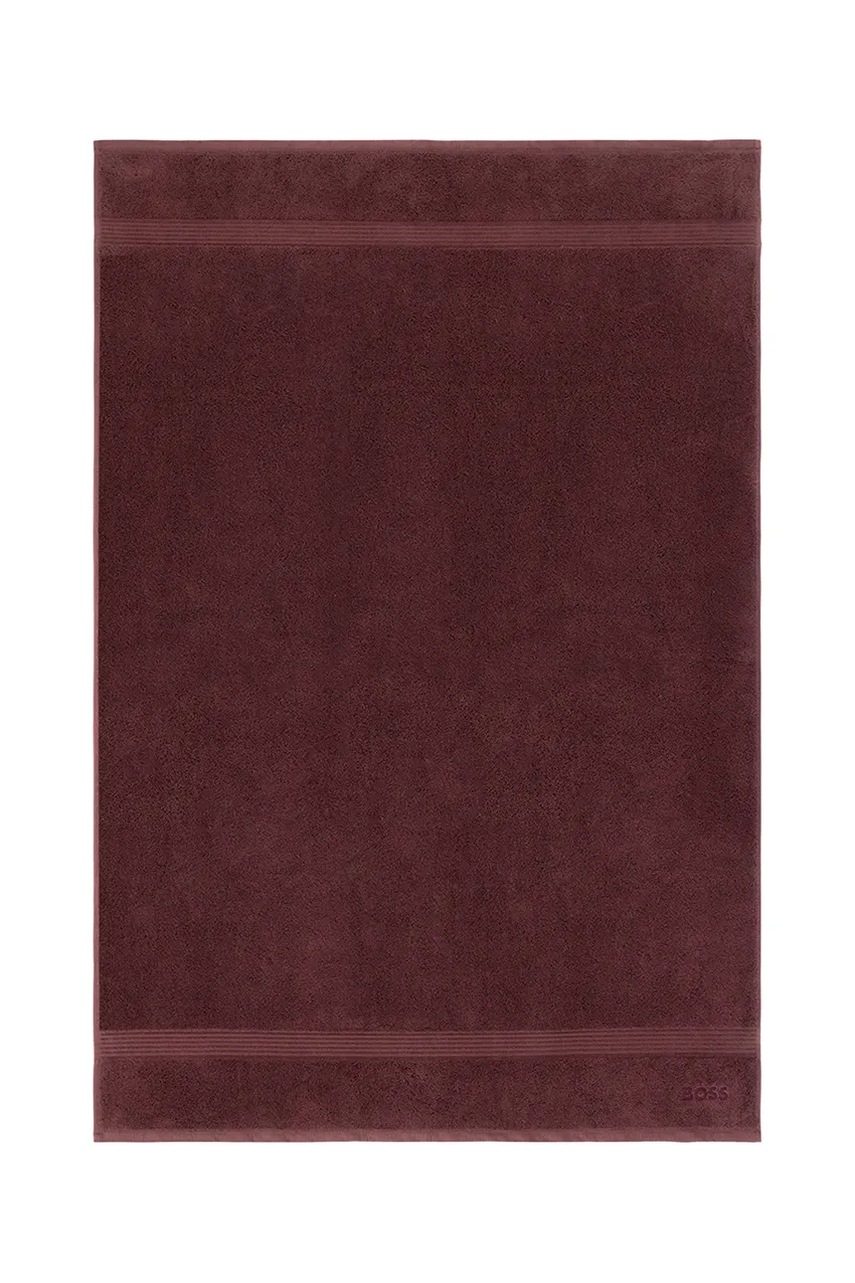 BOSS prosop din bumbac LOFT Brownie 100 x 150 cm culoarea bordo
