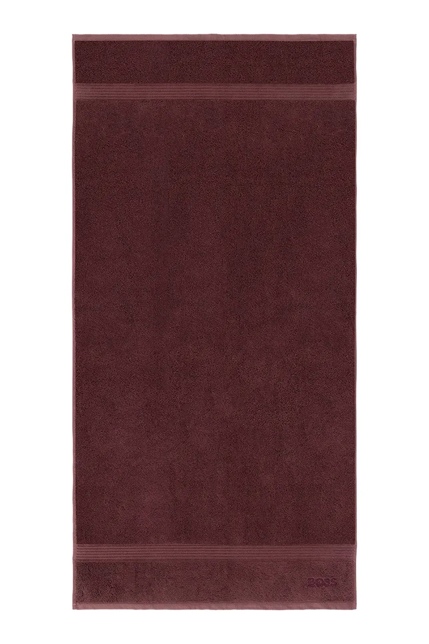 BOSS prosop din bumbac LOFT Brownie 70 x 140 cm culoarea bordo