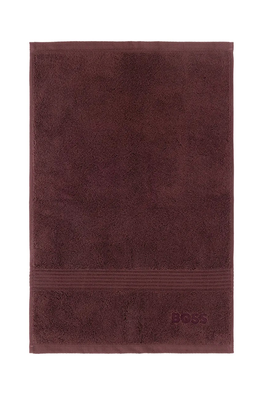 BOSS prosop din bumbac LOFT Brownie 40 x 60 cm culoarea bordo