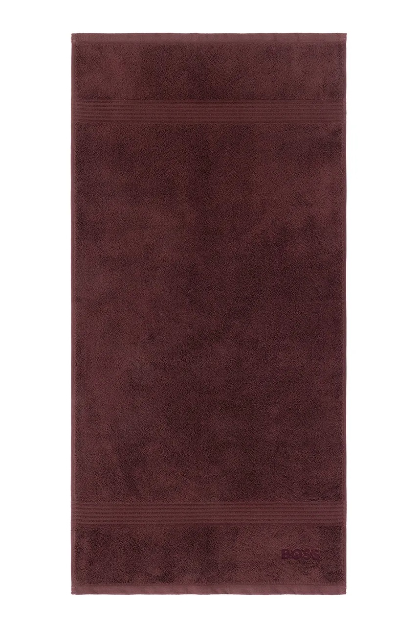 BOSS prosop din bumbac LOFT Brownie 50 x 100 cm culoarea bordo
