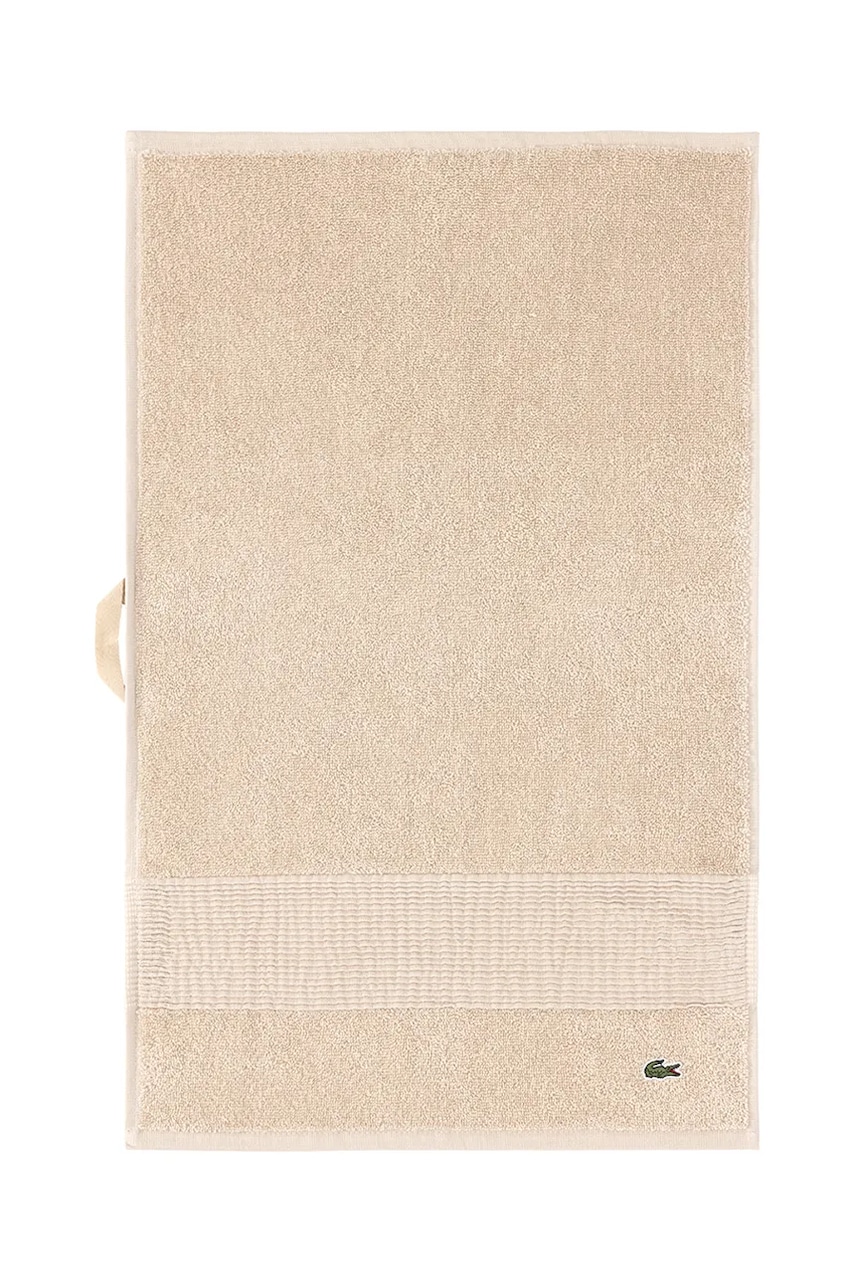 Lacoste prosop din bumbac L LECROCO Cappuccino 40 x 60 cm culoarea bej Lacoste prosop din bumbac L LECROCO Cappuccino 40 x 60 cm culoarea bej