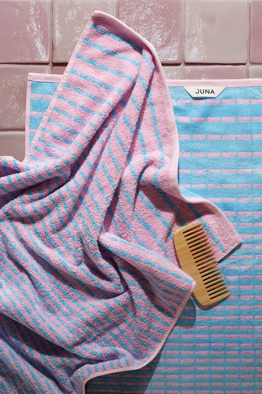 Πετσέτα Juna 50 x 100 cm χρώμα: πολύχρωμο φωτογραφία
