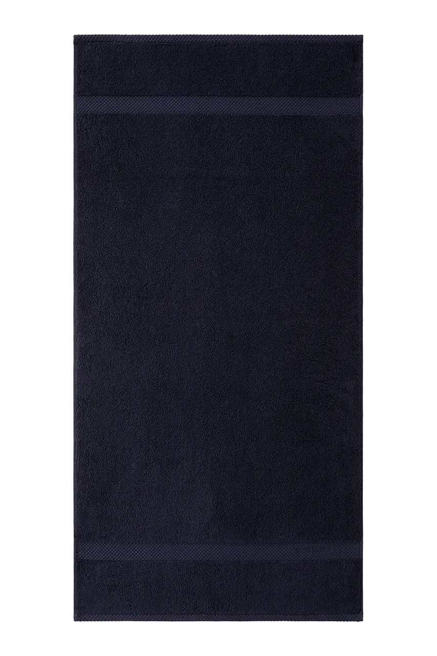 Levně Velký bavlněný ručník Ralph Lauren AVENUE Midnight 75 x 137 cm tmavomodrá barva