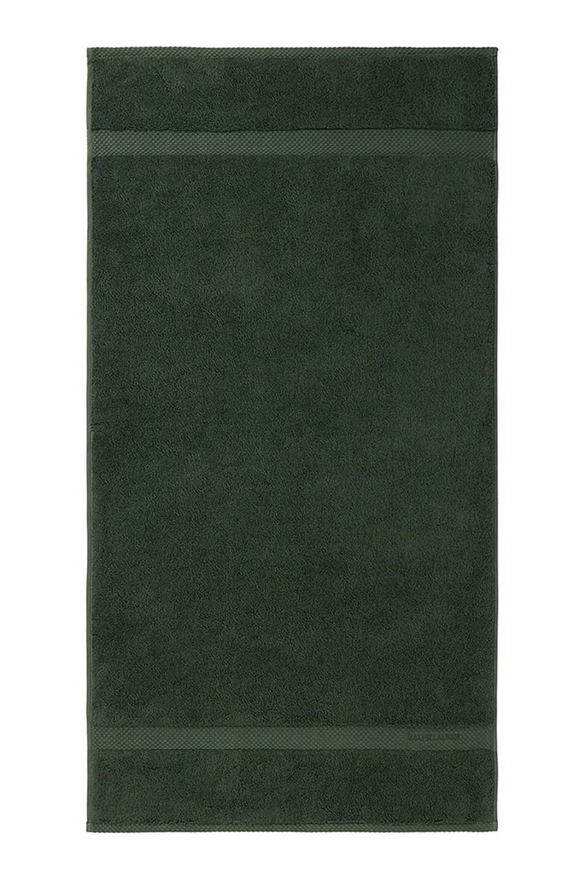 Levně Středně velký bavlněný ručník Ralph Lauren AVENUE Pine 75 x 137 cm zelená barva