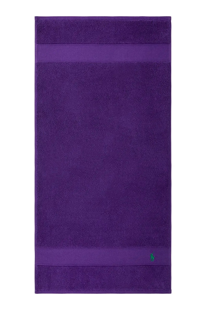 Levně Bavlněný ručník Ralph Lauren POLOPLAY Chalet 50 x 100 cm fialová barva