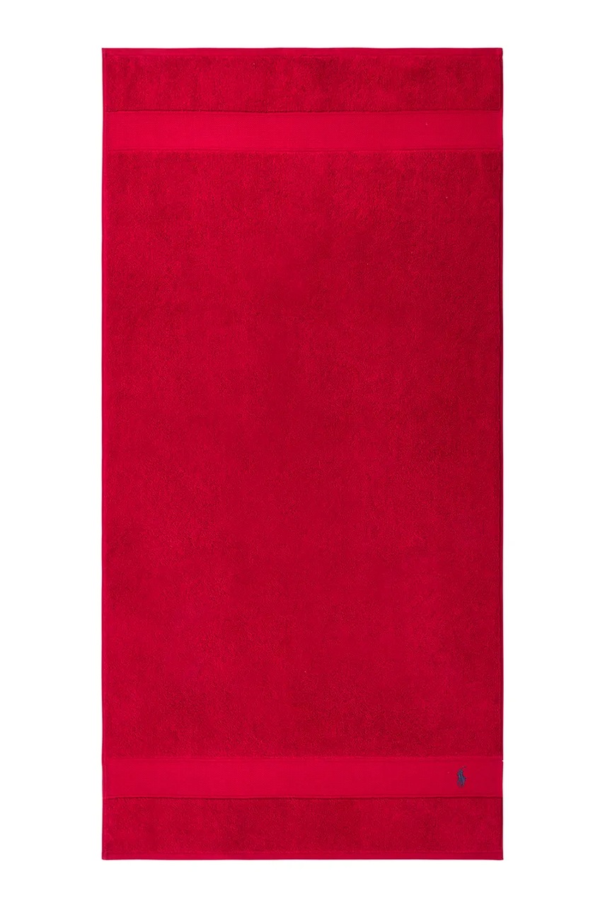 Levně Bavlněný ručník Ralph Lauren POLOPLAY Red2000 70 x 140 cm červená barva