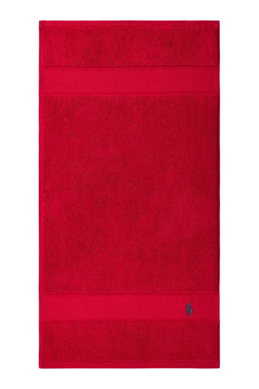 Levně Bavlněný ručník Ralph Lauren POLOPLAY Red2000 40 x 75 cm červená barva