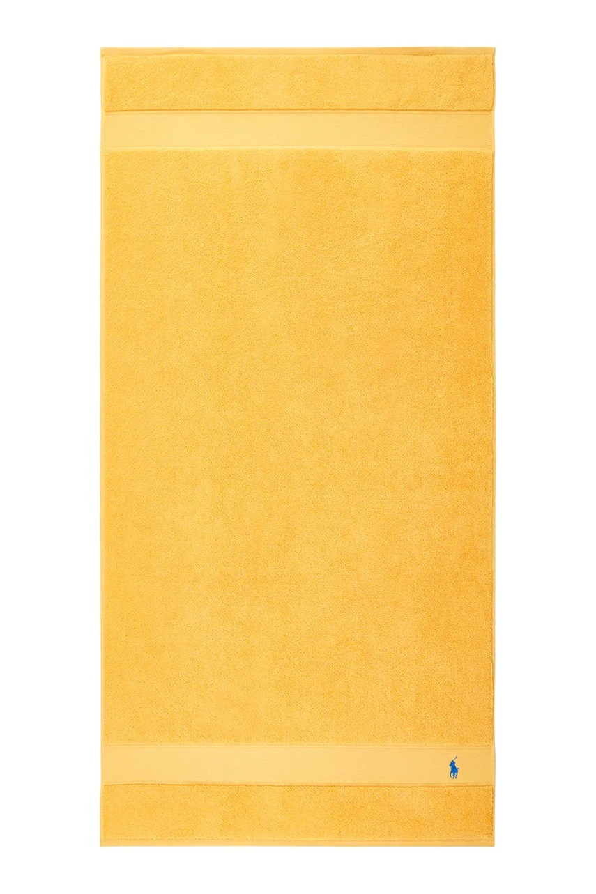 Levně Bavlněný ručník Ralph Lauren POLOPLAY YellowF 70 x 140 cm žlutá barva