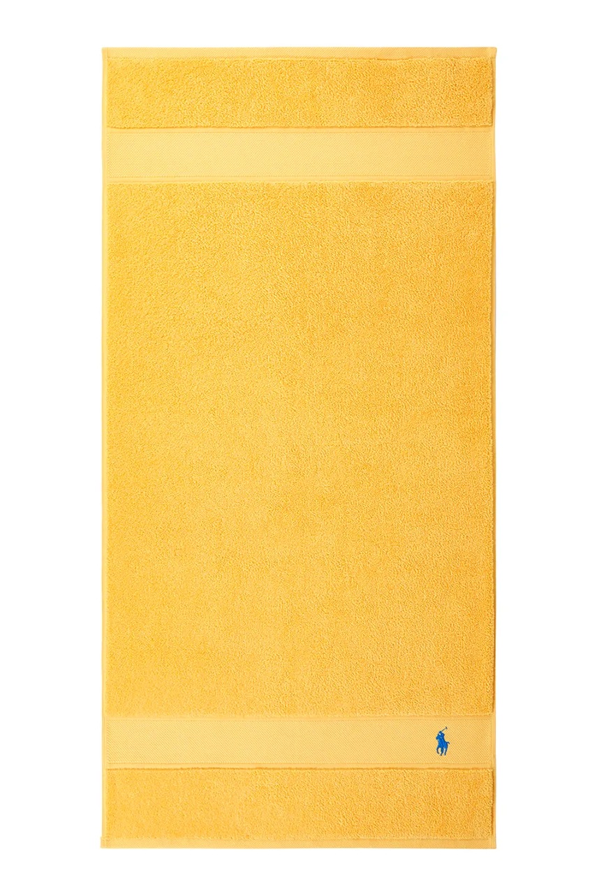 Levně Bavlněný ručník Ralph Lauren POLOPLAY YellowF 50 x 100 cm žlutá barva