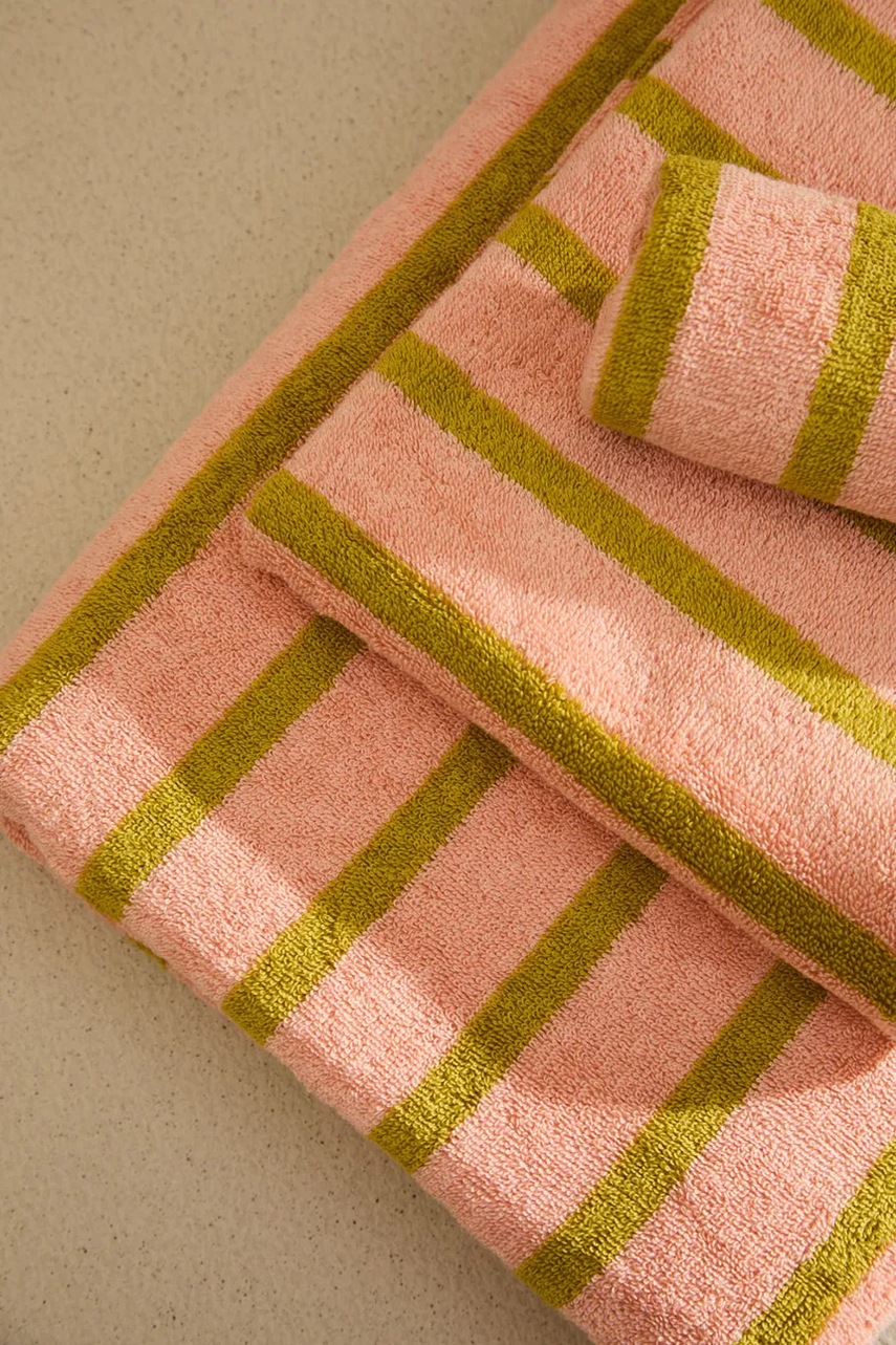 Μεσαία βαμβακερή πετσέτα Calma House 90 x 150 cm φωτογραφία