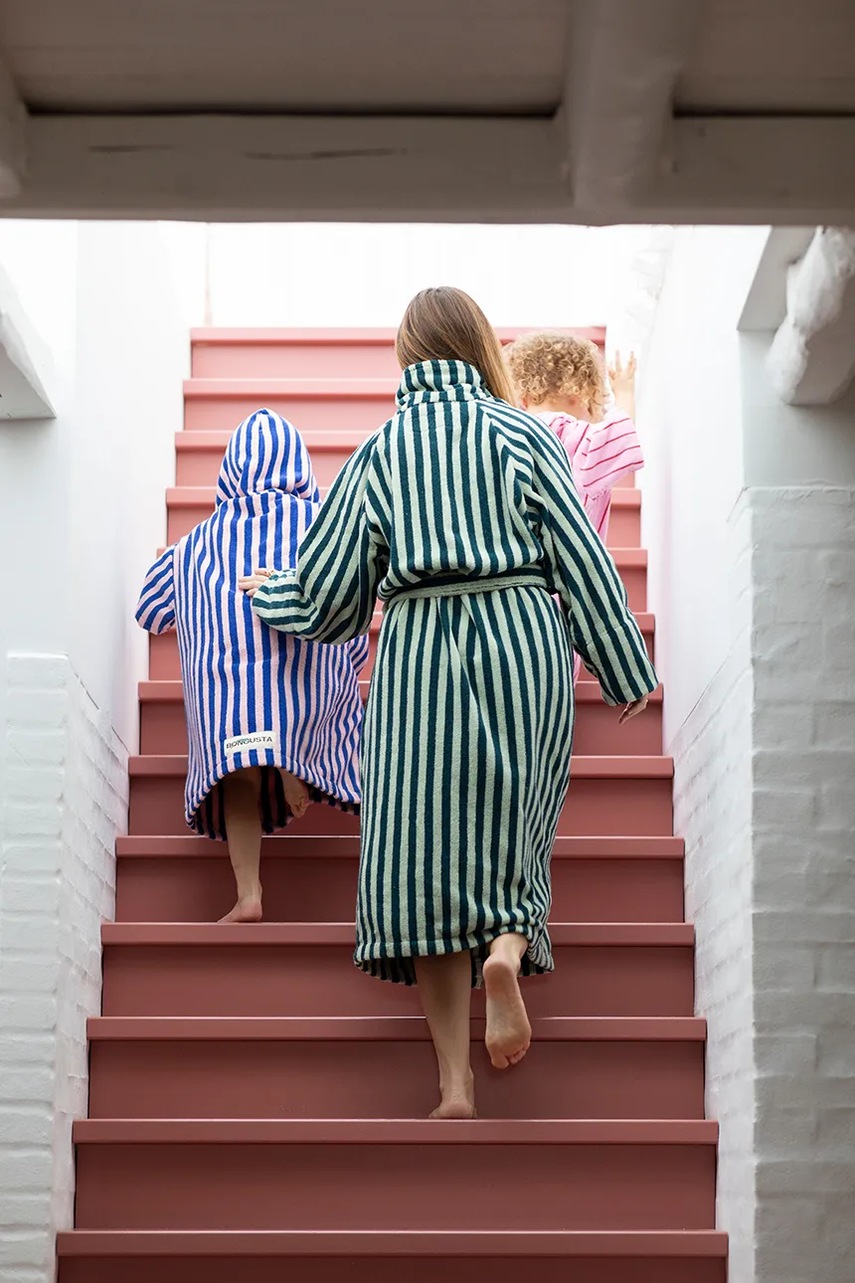 Βαμβακερό μπουρνούζι Bongusta Naram S/M χρώμα: μοβ φωτογραφία