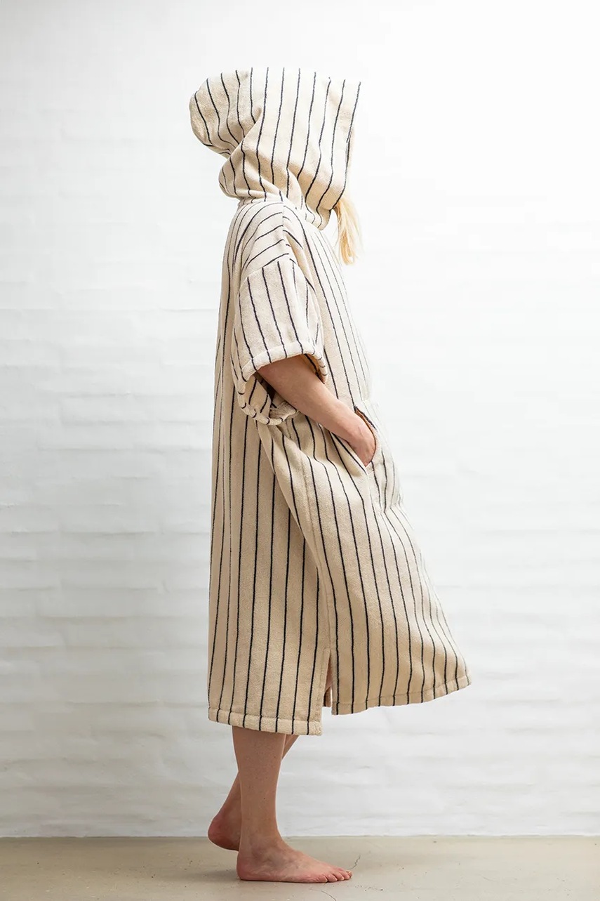 Bavlněné plážové pončo Bongusta Naram L/XL