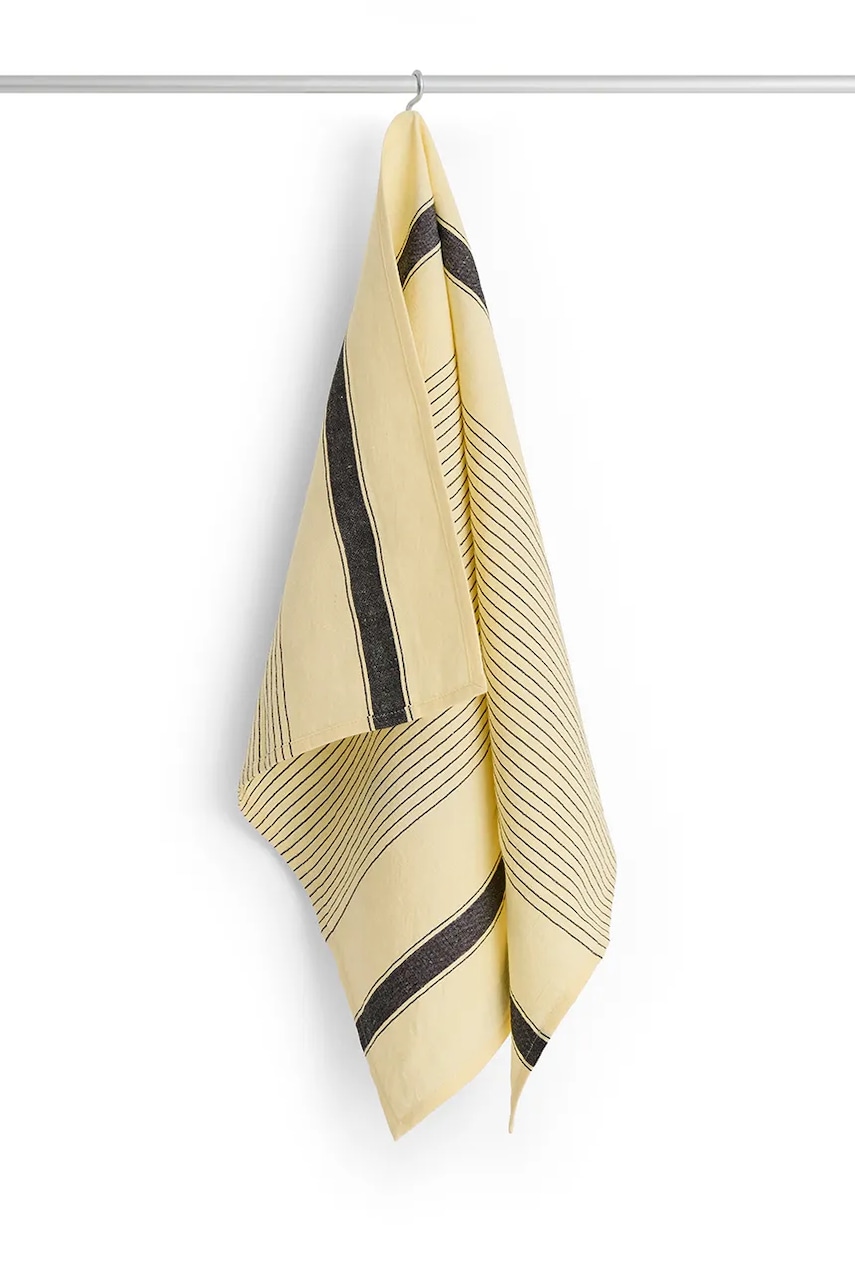 HAY cârpă de bucătărie cu in Linear 52 x 80 cm culoarea galben
