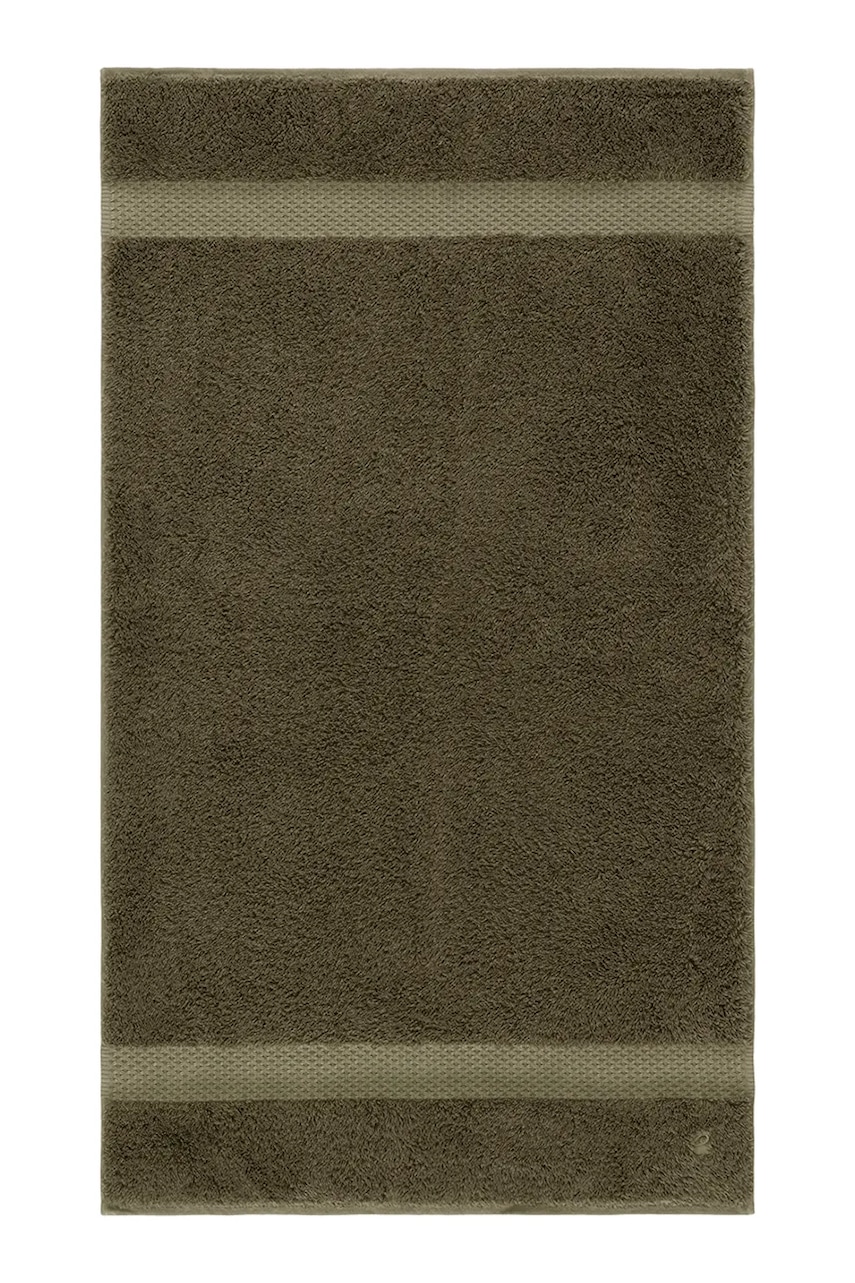 E-shop Malý ručník s bavlnou Yves Delorme ETOILE Kaki 55 x 100 cm