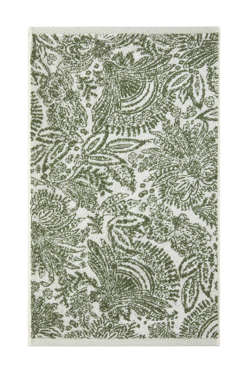 Μικρή βαμβακερή πετσέτα Yves Delorme PATIO 42 x 70 cm 1063018 πράσινο ONE SIZE