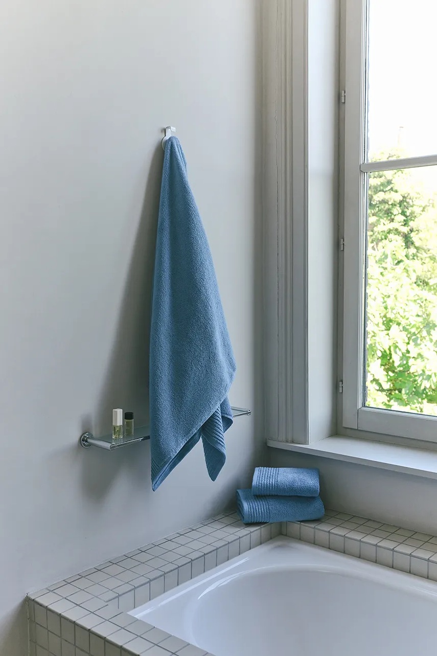 Μεσαία βαμβακερή πετσέτα Olivier Desforges ALIZEE Lavande 70 x 140 cm φωτογραφία