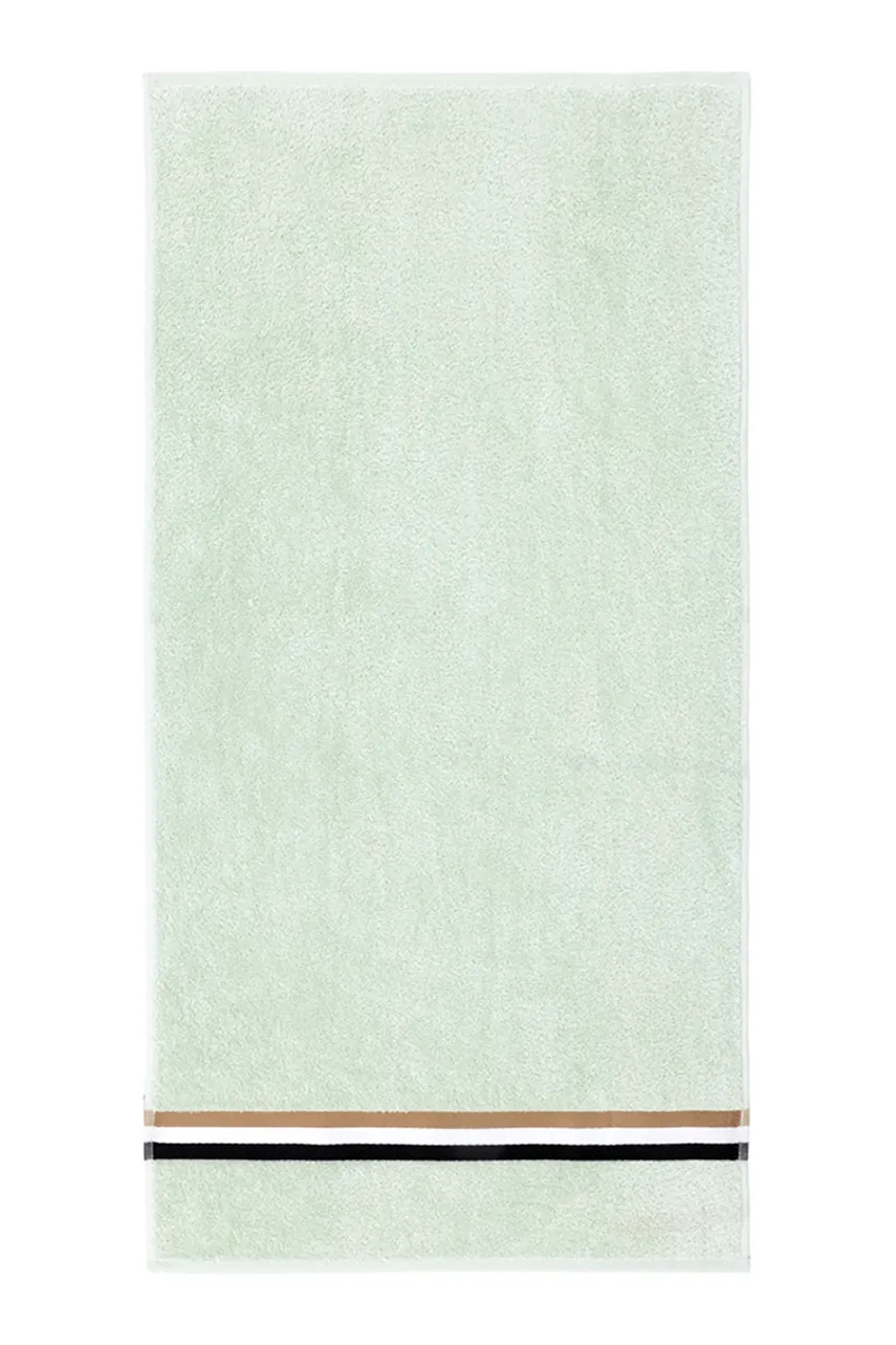 Malý bavlněný ručník BOSS BLINEA Celadon 50 x 100 cm