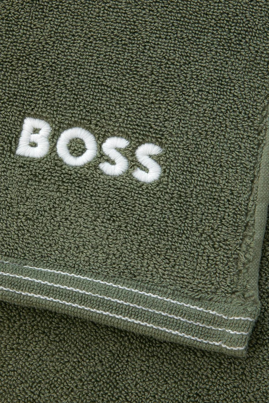 Veľký bavlnený uterák BOSS EDGE Lichen 100 x 150 cm