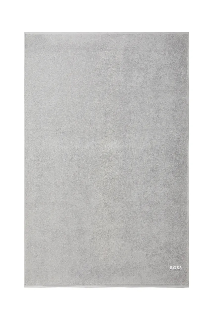 E-shop Velký bavlněný ručník BOSS EDGE Mineral 100 x 150 cm
