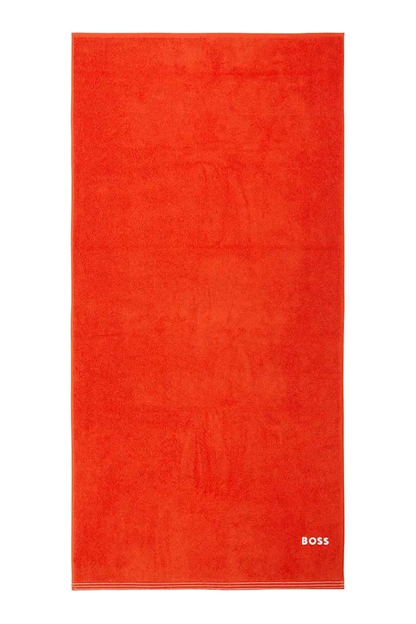 Μεσαία βαμβακερή πετσέτα BOSS EDGE Spice 70 x 140 cm 1063682 κόκκινο 70x140