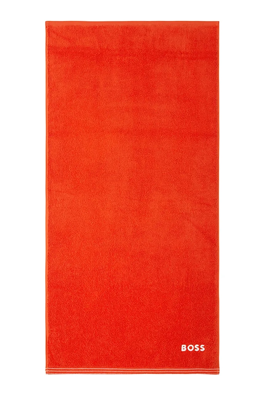 Μικρή βαμβακερή πετσέτα BOSS EDGE Spice 50 x 100 cm 1063683 κόκκινο 50x100