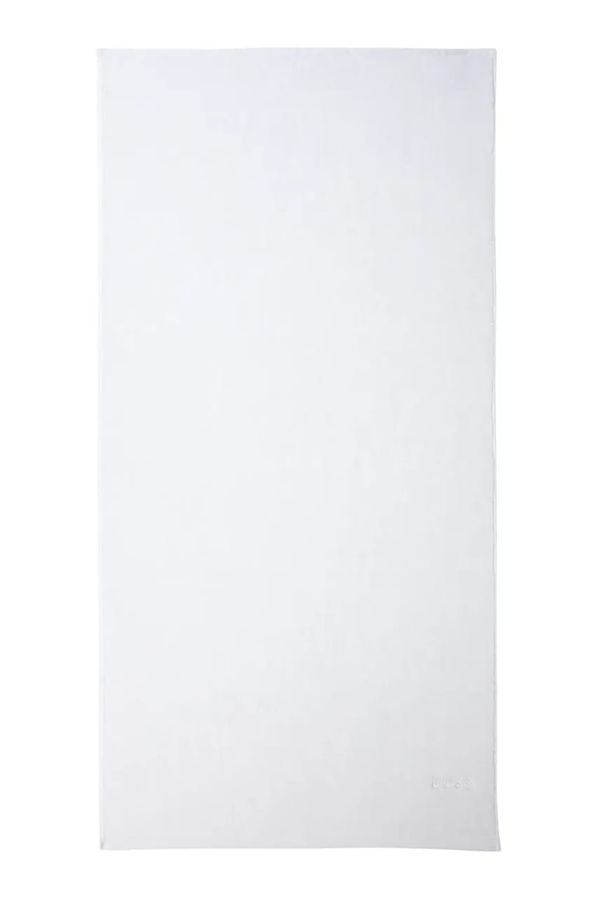 Μεσαία βαμβακερή πετσέτα BOSS EDGE White 70 x 140 cm 1063675 λευκό 70x140