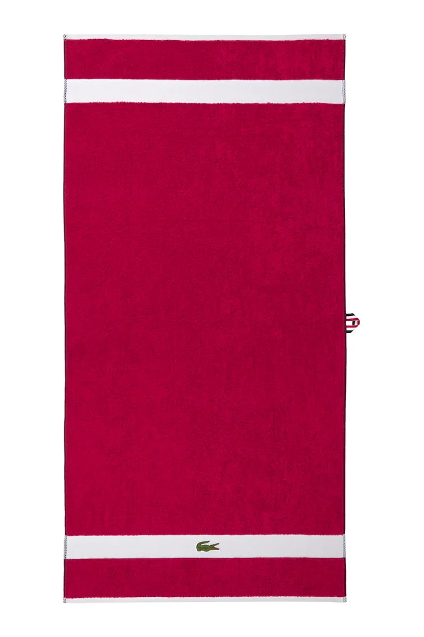 Μεγάλη βαμβακερή πετσέτα Lacoste LCASUAL Bigarreau 90 x 150 cm