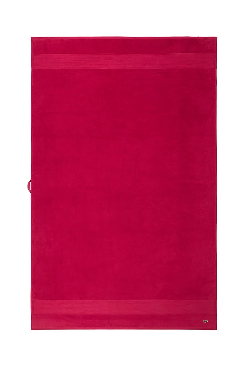 E-shop Velký bavlněný ručník Lacoste LLECROCO Bigarreau 100 x 150 cm