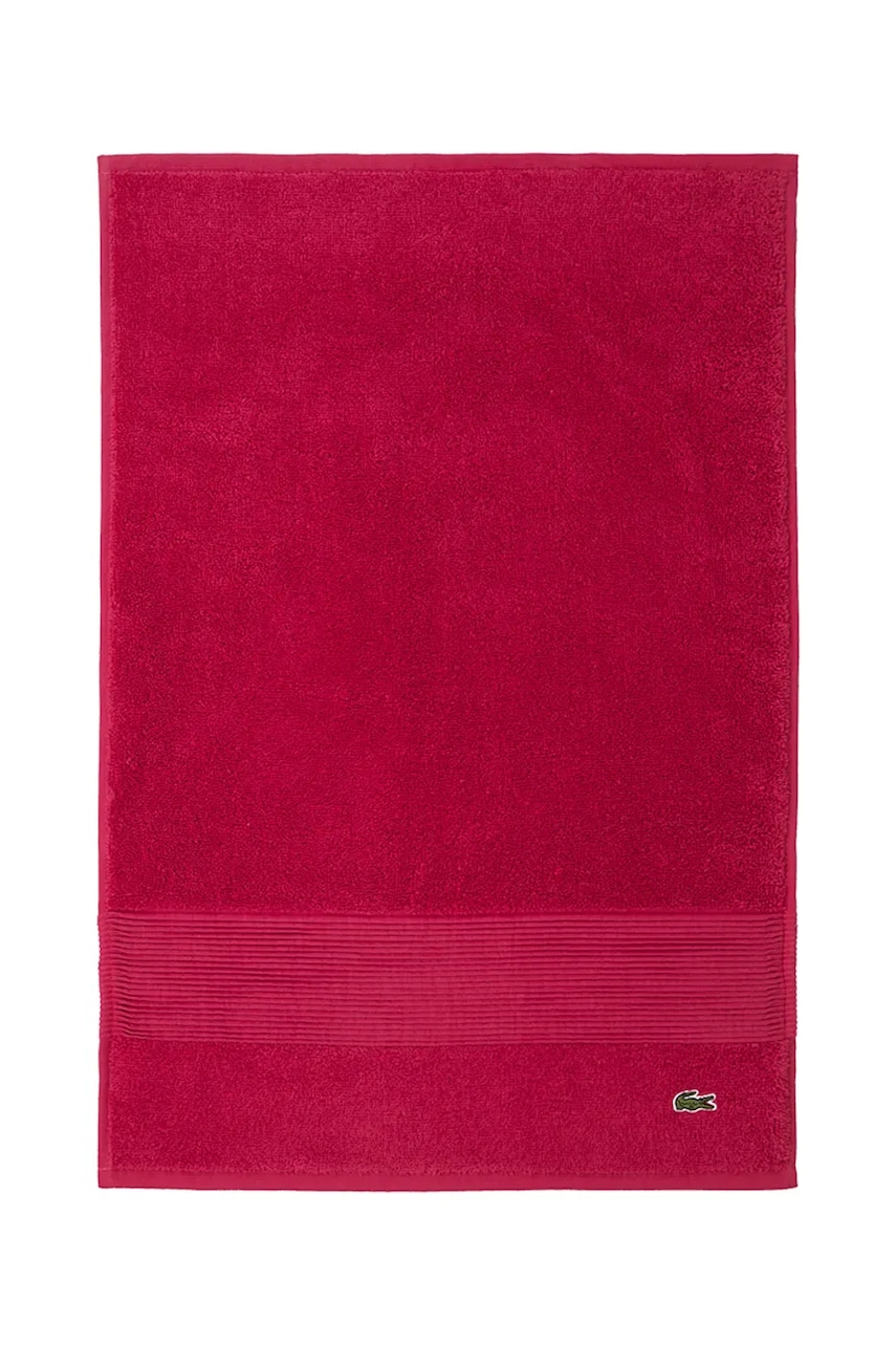 E-shop Malý bavlněný ručník Lacoste LLECROCO Bigarreau 40 x 60 cm