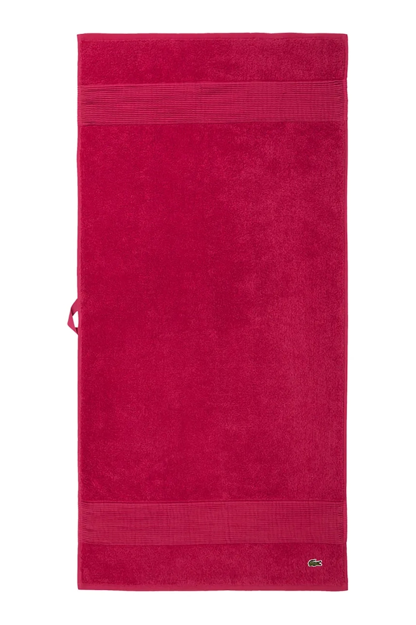E-shop Malý bavlněný ručník Lacoste LLECROCO Bigarreau 50 x 100 cm