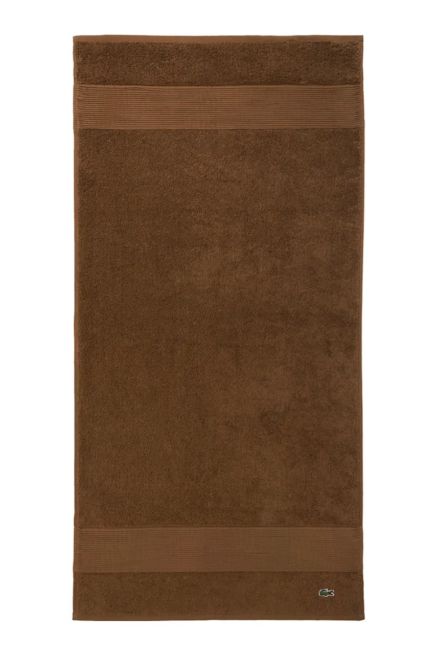 E-shop Malý bavlněný ručník Lacoste LLECROCO Pecan 50 x 100 cm
