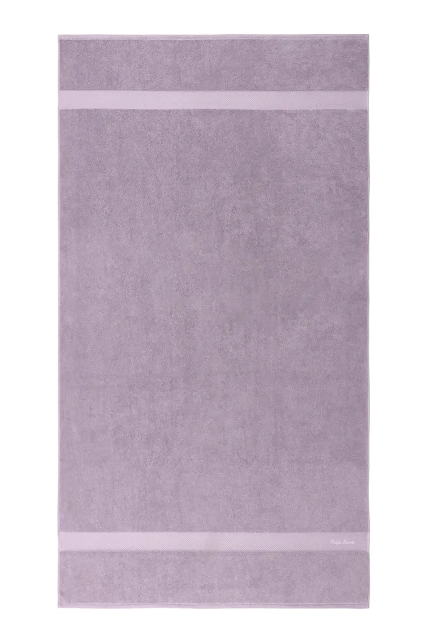 E-shop Velký bavlněný ručník Ralph Lauren DULANEY Lilac 100 x 183 cm